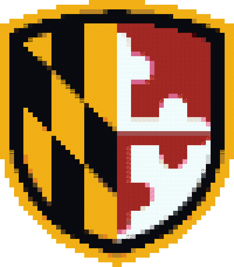 UMBC-inspired Minecraft block shield